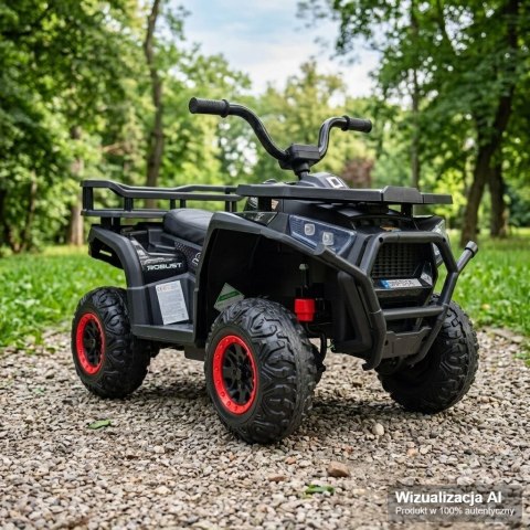 QUAD NA AKUMULATOR ROBUST, MIĘKKIE KOŁA, PILOT, WOLNY START, 4x4 /XMX651