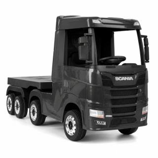 ZESTAW TIR Ciężarówka + Naczepa Scania R-SERIE 4x4W Czarna