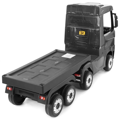 ZESTAW TIR Ciężarówka + Naczepa Scania R-SERIE 4x4W Czarna