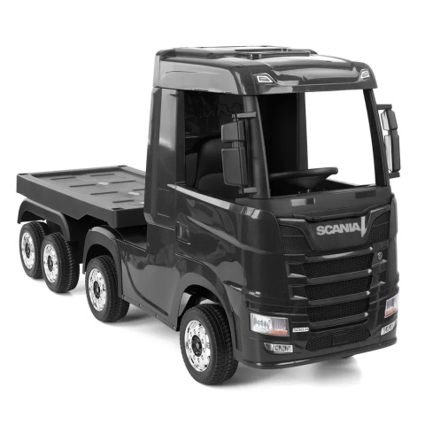 ZESTAW TIR Ciężarówka + Naczepa Scania R-SERIE 4x4W Czarna