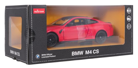Autko Metalowe 1:24 BMW M4 CS Czerwony RASTAR