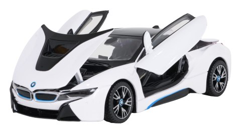 Autko Metalowe 1:24 BMW i8 Biały RASTAR