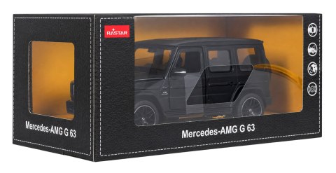 Autko Metalowe 1:24 Mercedes AMG G63 Czarny RASTAR