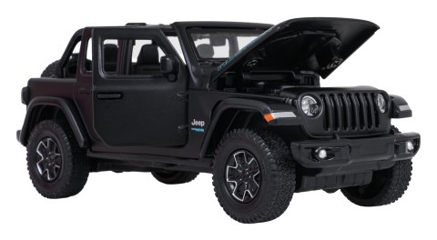 Autko Metalowe 1:32 Jeep Wrangler Rubicon Czarny RASTAR