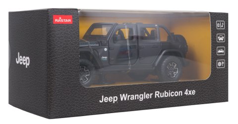 Autko Metalowe 1:32 Jeep Wrangler Rubicon Czarny RASTAR