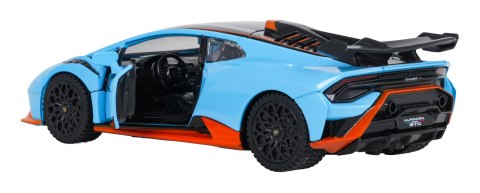 Autko Metalowe 1:32 Lamborghini Huracan STO Niebieski RASTAR
