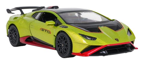 Autko Metalowe 1:32 Lamborghini Huracan STO Zielony RASTAR