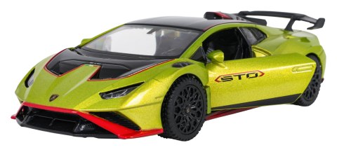 Autko Metalowe 1:32 Lamborghini Huracan STO Zielony RASTAR