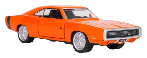 Autko Metalowe 1:36 1970 Dodge Charger R/T Pomarańczowy RASTAR