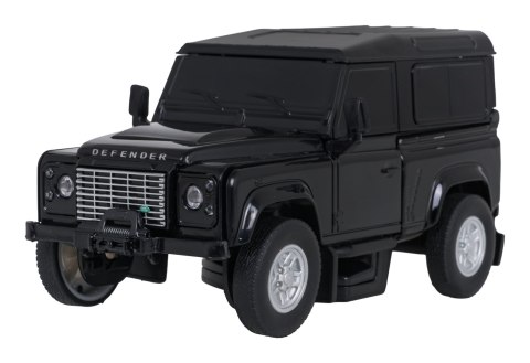 Autko Metalowe/Robot 2w1 1:32 Land Rover Defender Czarny RASTAR