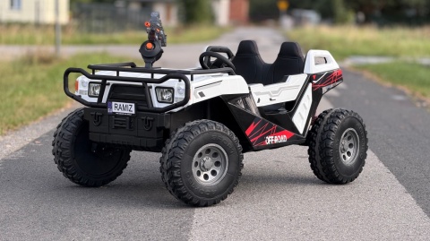 Auto BUGGY CLASH Challenger STRONG ver. 2027 PROSPECTOR 24V 800W do 16km/h Biały