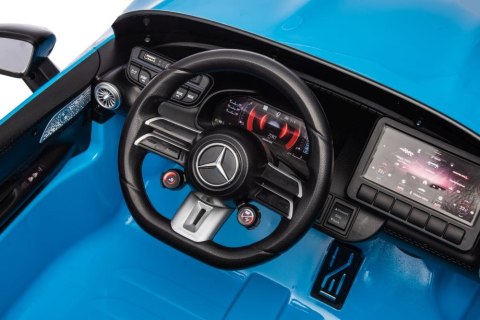 OUTLET Auto Na Akumulator Mercedes AMG SL63 Niebieskie Lakierowane 4x200W 24V10Ah