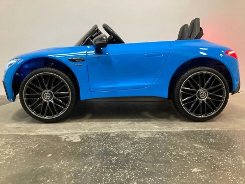 OUTLET Auto Na Akumulator Mercedes AMG SL63 Niebieskie Lakierowane 4x200W 24V10Ah