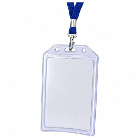 Etui Na Identyfikator Kartę Legitymację Przeźroczyste Pionowe 10,5 x 6 cm