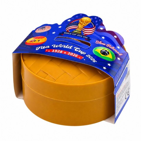 Gniotek Pierożek Dumpling Pieróg z Flagami Pachnący Piankowy Pudełko 8.5 cm