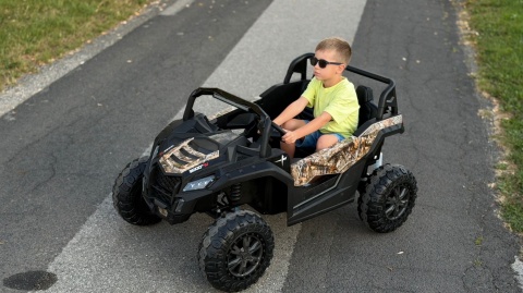 Autko na akumulator MEGA Buggy ATV Racing 4x4 CAMO 24V 21Ah