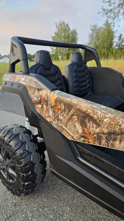 Autko na akumulator MEGA Buggy ATV Racing 4x4 CAMO 24V 21Ah