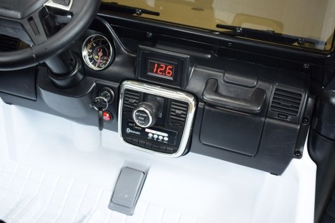 MEGA POJAZD- ORYGINALNY MERCEDES G63, NAPĘD 6X6, MIĘKKIE KOŁA, MIĘKKIE SIEDZENIE, SIEDZENIE DLA RODZICA, 12v14AH/ABL-1801