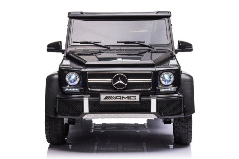 MEGA POJAZD- ORYGINALNY MERCEDES G63, NAPĘD 6X6, MIĘKKIE KOŁA, MIĘKKIE SIEDZENIE, SIEDZENIE DLA RODZICA, 12v14AH/ABL-1801