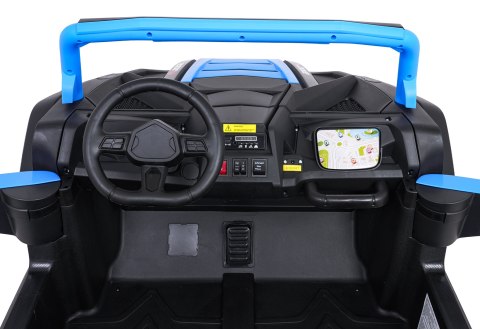 Pojazd Buggy ATV Racing 4x4 Niebieski