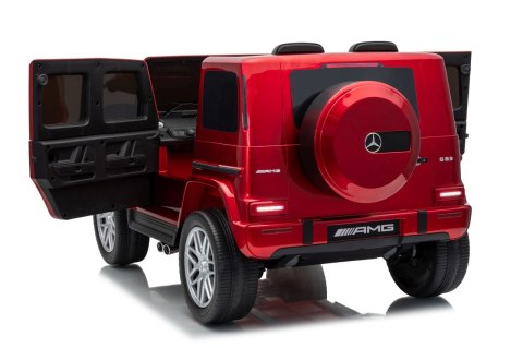 Pojazd Mercedes G63 AMG Czerwony