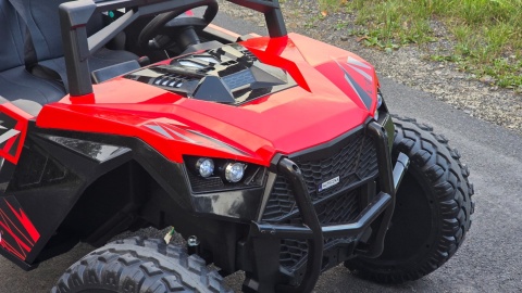 Auto BUGGY CLASH Challenger STRONG 24V Monster RTR do 16km/h Czerwony