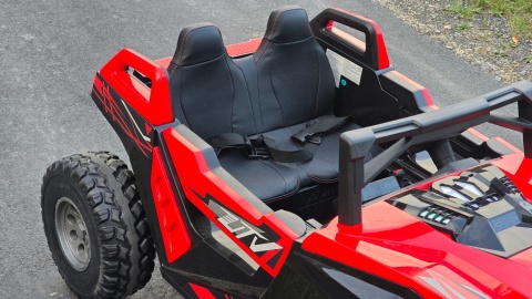 Auto BUGGY CLASH Challenger STRONG 24V Monster RTR do 16km/h Czerwony