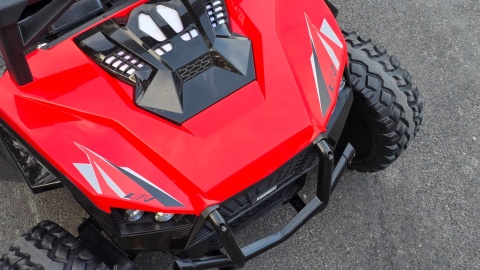 Auto BUGGY CLASH Challenger STRONG 24V Monster RTR do 16km/h Czerwony