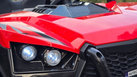 Auto BUGGY CLASH Challenger STRONG 24V Monster RTR do 16km/h Czerwony