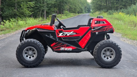 Auto BUGGY CLASH Challenger STRONG 24V Monster RTR do 16km/h Czerwony