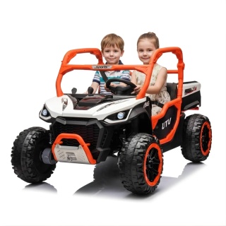 Auto na akumulator Farmer Truck UTV Racing 24V 4x75W + KIPER Biały