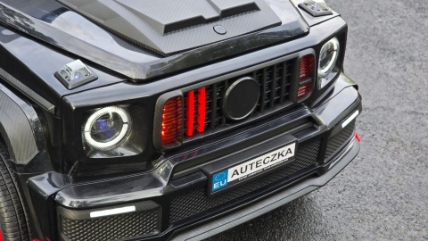 Wielkie auto na akumulator SUV BOMBARDIER 4x200W 24V do 11km/h