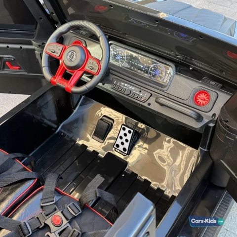 Wielkie auto na akumulator SUV BOMBARDIER 4x200W 24V do 11km/h
