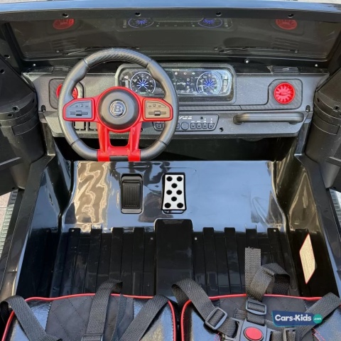 Wielkie auto na akumulator SUV BOMBARDIER 4x200W 24V do 11km/h