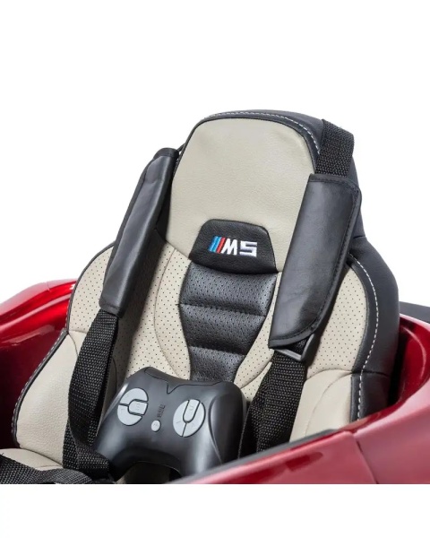 OUTLET - ORYGINALNE BMW M5 24V Z FUNKCJĄ DRIFTU - MIĘKKIE KOŁA, DUŻE SIEDZENIE /SX2118