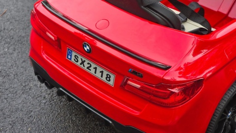 OUTLET - ORYGINALNE BMW M5 24V Z FUNKCJĄ DRIFTU - MIĘKKIE KOŁA, DUŻE SIEDZENIE /SX2118