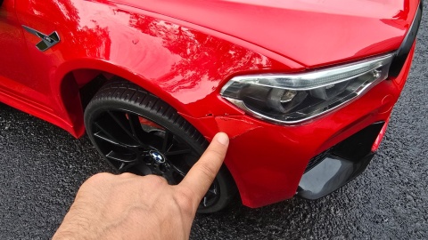 OUTLET - ORYGINALNE BMW M5 24V Z FUNKCJĄ DRIFTU - MIĘKKIE KOŁA, DUŻE SIEDZENIE /SX2118