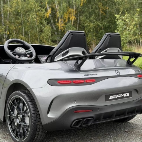 Auto Na Akumulator Mercedes GT63 AMG 4x200W 24V 14Ah Szary Lakierowany