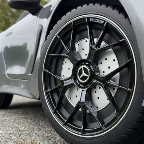 Auto Na Akumulator Mercedes GT63 AMG 4x200W 24V 14Ah Szary Lakierowany