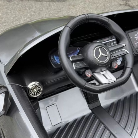 Auto Na Akumulator Mercedes GT63 AMG 4x200W 24V 14Ah Szary Lakierowany
