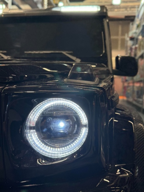 Auto na akumulator Mercedes Benz G63 AMG GIGANT XXL 4x200W 24V Czarny + POWIĘKSZONY AKUMULATOR 24V 20AH