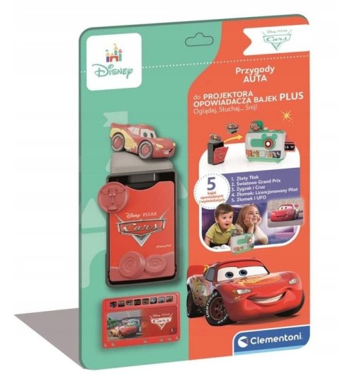 Bajki Do Projektora DISNEY PLUS Auta Język Polski Clementoni 50460