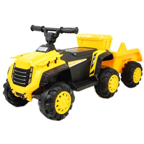 Pierwszy quad na akumulator, jeździk z przyczepą, wolne koło/YW1009