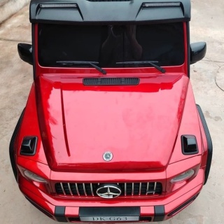Auto na akumulator Mercedes Benz G63 AMG STRONG 2x280W CICHE SILNIKI 24V Czerwony LAKIER + POWIĘKSZONY AKUMULATOR 24V20Ah