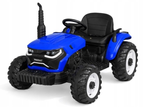 Traktor Na Akumulator HC-306 Z Przyczepą 2x200W 24V Niebieski