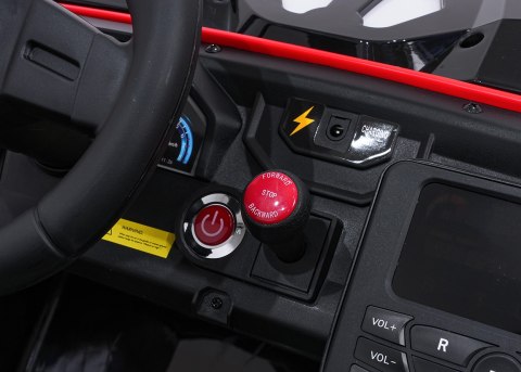 Auto BUGGY CLASH Challenger STRONG 24V Monster RTR do 16km/h Czerwony