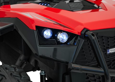 Auto BUGGY CLASH Challenger STRONG 24V Monster RTR do 16km/h Czerwony