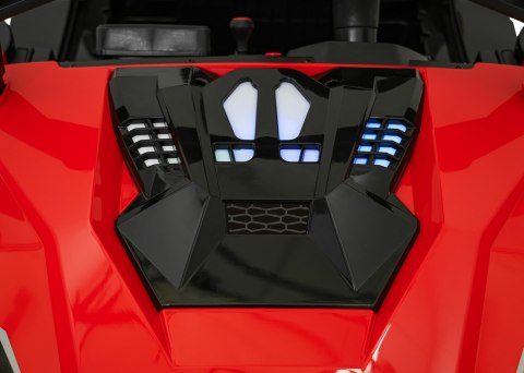 Auto BUGGY CLASH Challenger STRONG 24V Monster RTR do 16km/h Czerwony