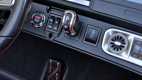Auto na akumulator Mercedes Benz G63 AMG GIGANT XXL 4x200W 24V Czerwony LAKIEROWANY
