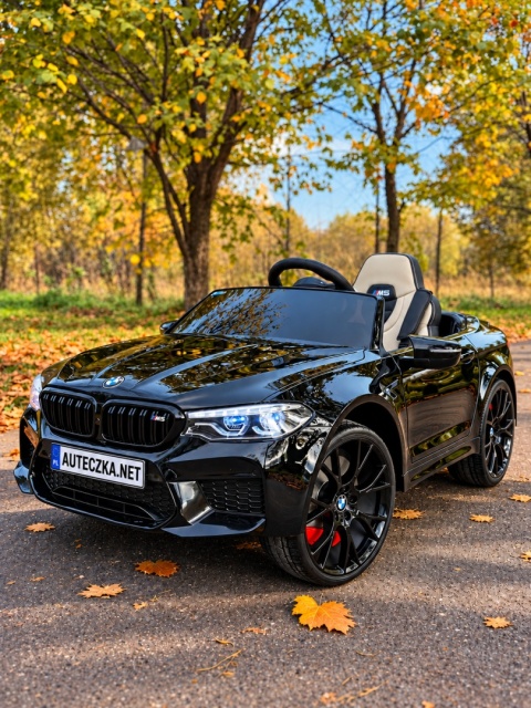 ORYGINALNE BMW M5 24V Z FUNKCJĄ DRIFTU - MIĘKKIE KOŁA, DUŻE SIEDZENIE /SX2118